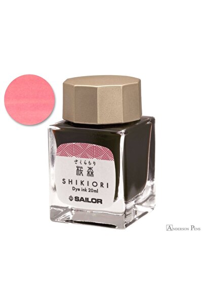 Sailor Μπουκάλι Μελάνης 20 ml Shikiori Spring Sakura Mori Pink, Sailor, 13-10...