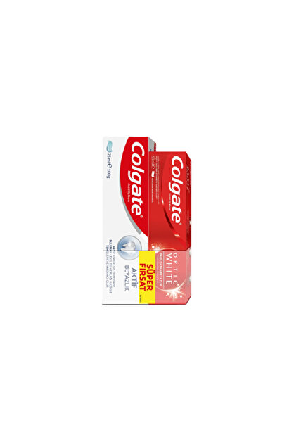 Colgate Aktif Beyazlık 75 Ml+Optıc White 50 Ml