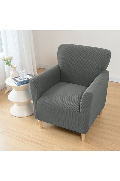BTF HOME Single Lycra Sofa - Stretch Elastic Armchair, Sofa Bed Sofa Single