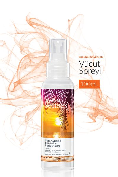 AVON Senses Sun Kissed Sunsets Vücut Spreyi 100ml