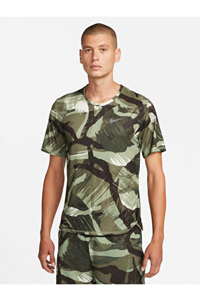 Nike Άνδρες& # x27;s Dri-FIT Miler Κοντομάνικο Μπλουζάκι Παραλλαγής S