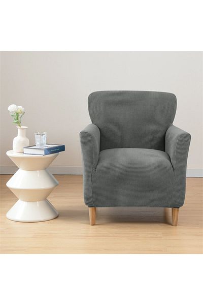 BTF HOME Single Lycra Sofa - Stretch Elastic Armchair, Sofa Bed Sofa Single