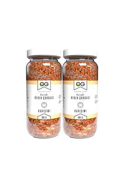 OG natural 2'li Havuçlu Bebek Çorbası Karışımı 180g