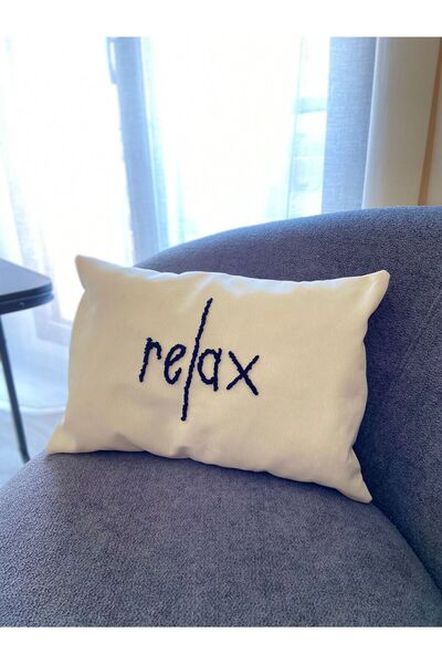 Les Passent Релакс Мото Пънч - Бродирана калъфка за възглавница