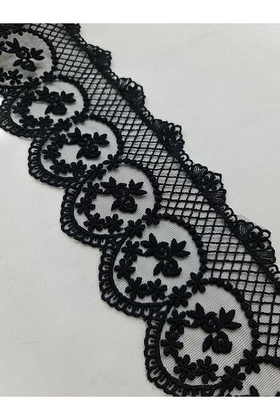 Esteks Dantel ve Tekstil Aksesuarları 9 μέτρα Guipure Lace Matte Polyester