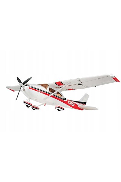 Top RC Model 056C Cessna 182, 500 Class, Kırmızı, Brushless 800KV Motorlu, 30A ESC, 11.1V 2200 Mah Li-Po Pi