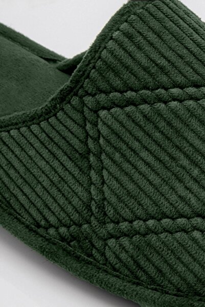 İncim Πράσινες παντόφλες Comfort House Unisex - Άνετο δώρο Dowry Groom Guest Slippers 37-45