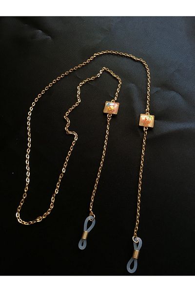glasses accessory Square Epoxy Glasses Chain