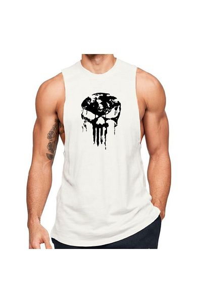 Black İstanbul Skull Zero Arm Fitness Athlete