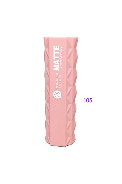 RS Ronassi Cosmetics Matte Lipstick 103 - Flat Cut Velvet Lipstick