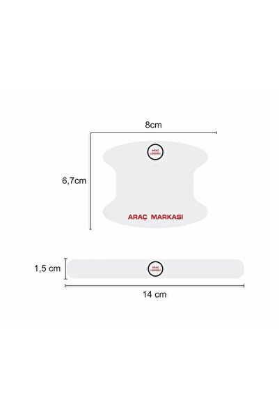 İYİBİRSEN SKODA RAPİD  tüm araçlara Uyumlu Kapı İçi Çizik Önleyici Seti