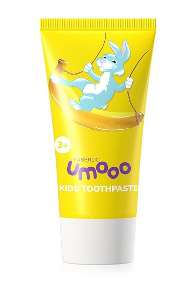 Faberlic Umooo 3+ Series - Fluoride Toothpaste for Children