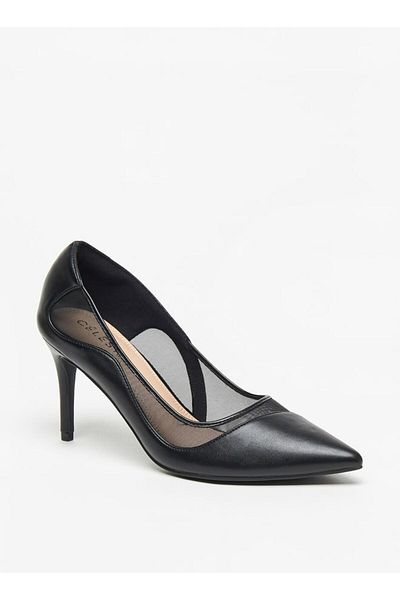 Celeste Women's Mesh Detail Pumps with Stiletto Heels
