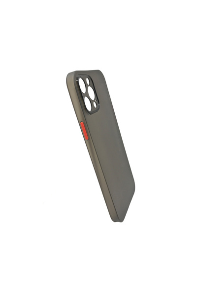 Nettech İphone 12 Pro Max Uyumlu Ultra Slim Arka Koruma Kılıf - Gri