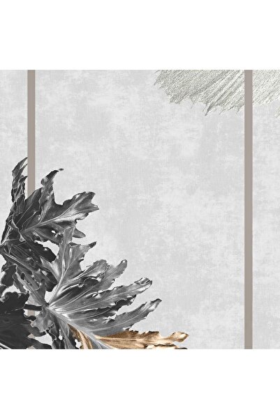 In House Soft Velvet Turkish Rectangular Door & Bath Mat -Light Grey - 60x40 cm