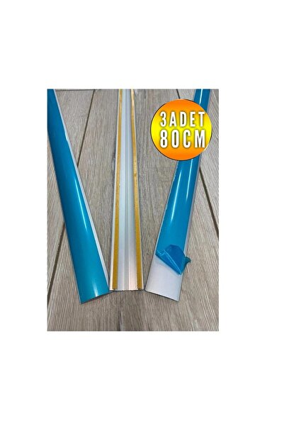 Ucuz Depo Alüminyum Bantlı Kapı Eşik Profili / Kapı Altı Çitası/parke Çıtası 80cm/3 Adet