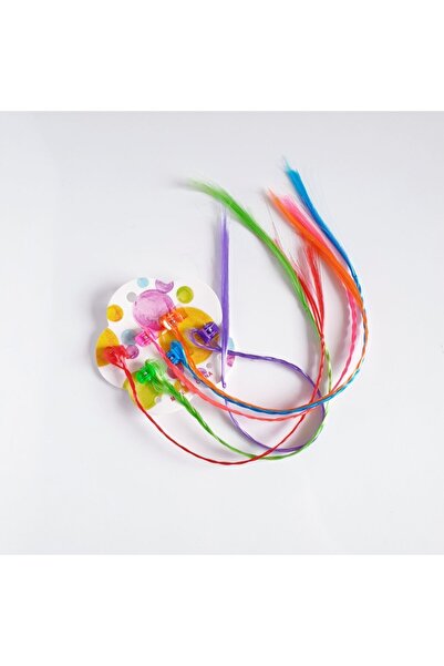 6 Colored Hair Clips for Girls