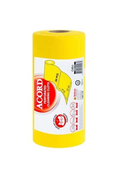 Accord Rolă de pânză galbenă 15 FOIȚE PÂNZĂ GALBENĂ ÎN ROLĂ