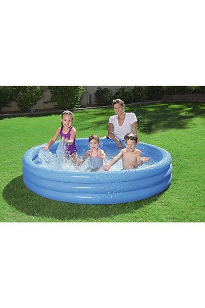 BESTWAY 51027 Three Ring Colorful Inflatable Pool 183 X 33cm