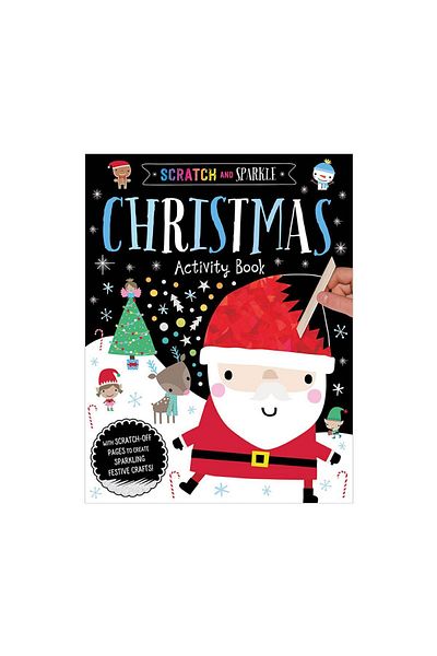 Make Believe Ideas Scratch And Sparkle Christmas Activity Book Makebelieveas Pub