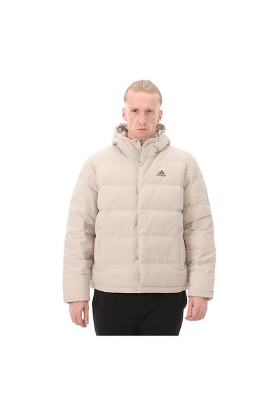 adidas Мъжки спортен суичър adidas Helionic Ho Jkt - кремав HY3934-E