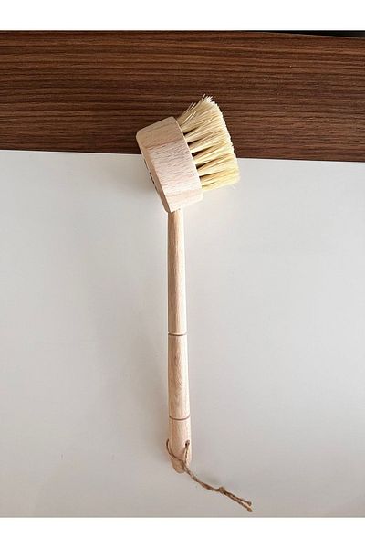 Home Naturel Natural Tampic Herb Dish Brush with Handle