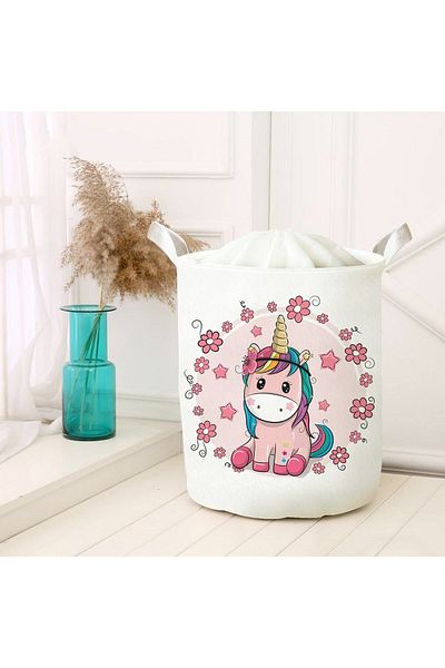 HET Concept Dirty Laundry Picnic Basket - Toy Storage Box, Organizer Folding Basket Felt Model 00243