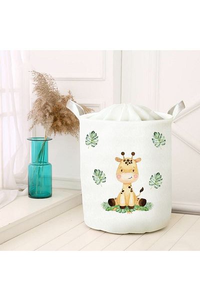 HET Concept Dirty Laundry Picnic Basket - Toy Storage Box, Organizer Folding Basket Felt Model 40048