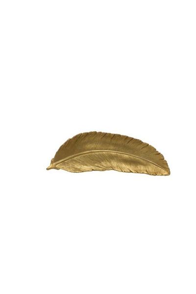 Paşabahçe Resin Decorative Leaf Plate 26x9cm