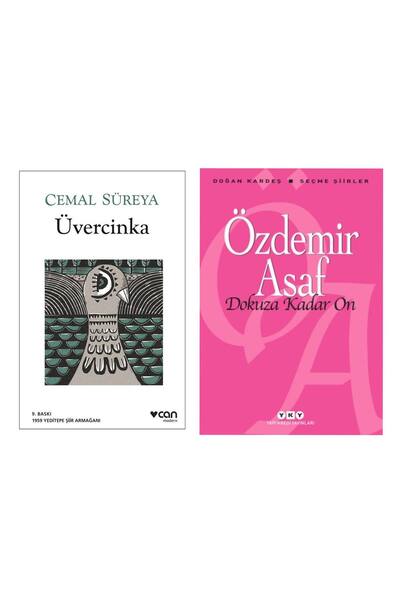 Can Yayınları Üvercinka Cemal Süreya - Dokuza Kadar On Özdemir Asaf