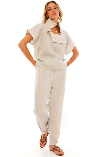 Dreamlike Comfortable and Stylish Zippered Buttoned Pants