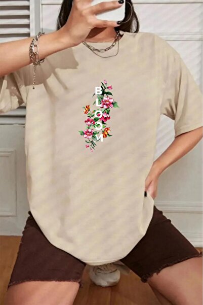 oneagılyazı Μπλουζάκι Oversize Bloom Printed