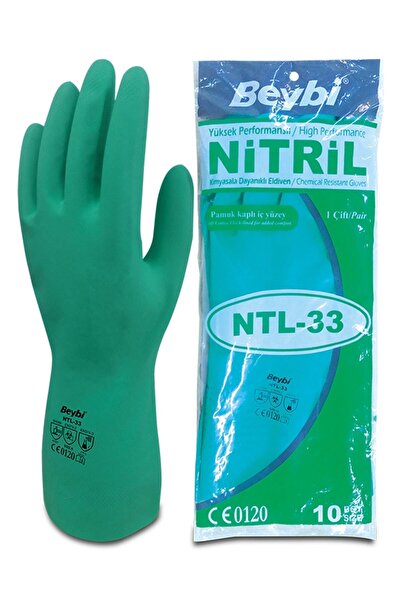 Beybi قفازات عمل Ntl33 نتريل مقاس 7