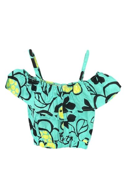 Little Star Girl's Gathered Blouse