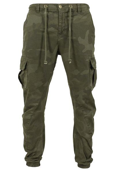 Urban Classics Herren Camo Cargo Jogginghose