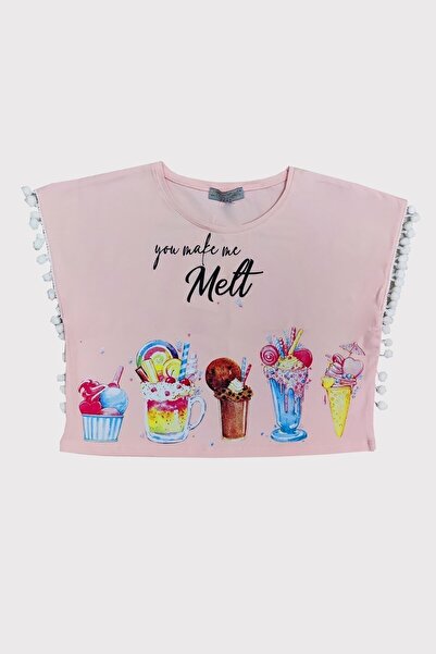 Little Star Girl's Ice Cream Blouse