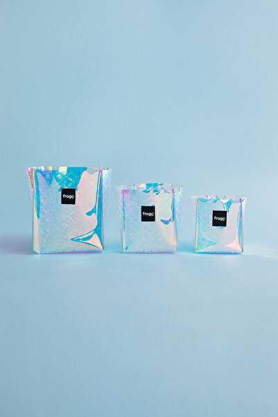 Fragg Holografik PVC Kaplamalı Plastik Saksı 3 Litre