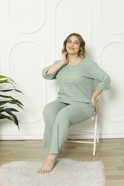 FAMES PİJAMA مجموعة بيجامات موسمية كبيرة الحجم