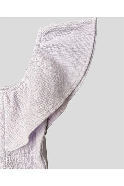 Little Star Girl's Wrinkled Bodysuit