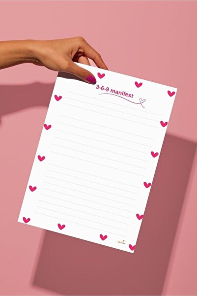 coloridea 3 6 9 Manifest Defteri A5 (14x21 cm)