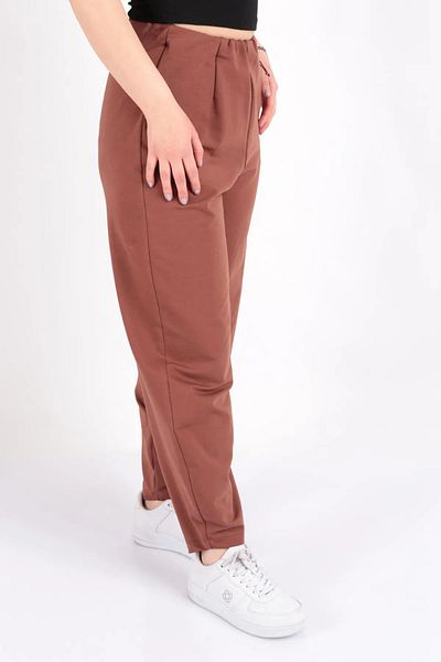 Puane Combed Cotton Women's Baggy Trousers - Elastic Waist 18167