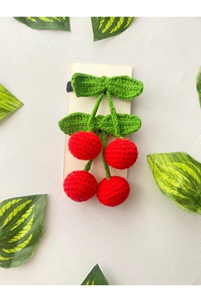 Kadın Girişimciler Atölyesi مجموعة إبزيم مطاطي مكونة من قطعتين بلون الكرز