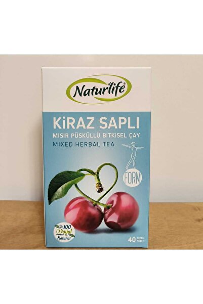 Naturlife NATURLİFE KİRAZ SAPLI MISIR PÜSKÜLLÜ BİTKİSEL ÇAY 40 SÜZEN POŞET