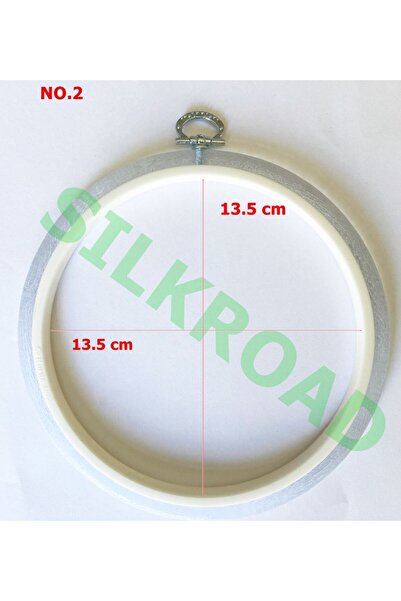 Nurge No:2 Yuvarlak Şeffaf Plastik Pano Kasnağı -13.5cm - 10mm