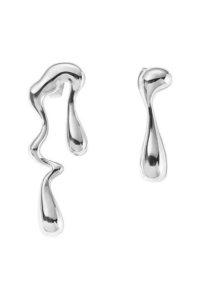 DEMOKAN Special Design Women's Earrings - Small Liquit Earrings