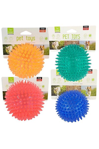 Nunbell Hedgehog Ball Toy - Sound Model for Dogs