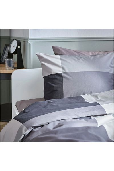 IKEA Brunkrıssla Double Duvet Cover Set 220X240Cm