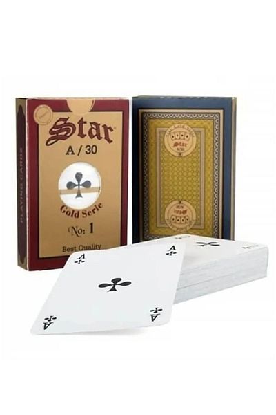 Star Oyun Star Gold Series A/30 Playing Card - Double Deck
