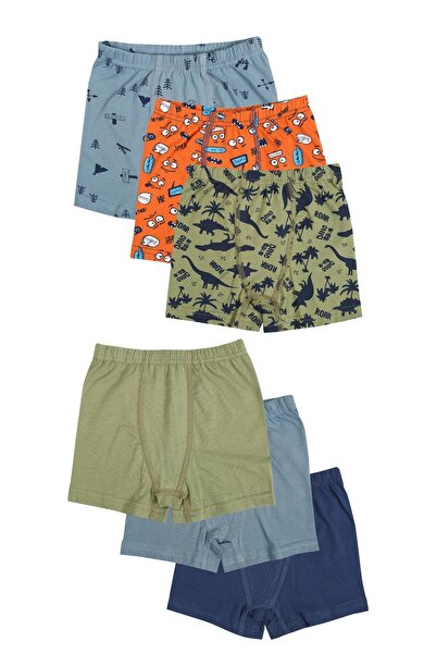 vitmo Σετ 6 τεμαχίων Camper και Sport Boxer για αγόρια από βαμβάκι