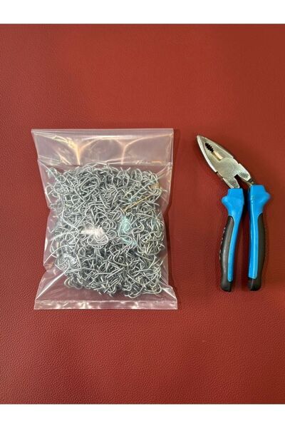 Gülkan Ticaret Döşeme Kavrama Kanca Pensesi + 1 Kg Döşeme Kancası (c Kanca)